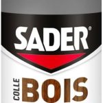 Sader Colle à Bois Prise Rapide 2 min – Colle Forte pour Tous Bois et Dérivés – Intérieur – Transparente après Séchage - Sans Solvant – Biberon de 250 g 